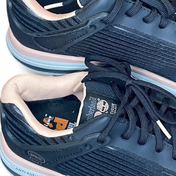 Women's Size 10 TIMBERLAND PRO Drivetrain EH Composite Toe Black/Pink A1XHT - Picture 3 of 10